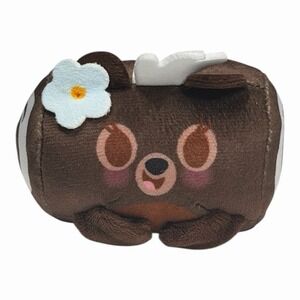 Disney Munchlings Plush Gourmet Goodies Series Flower Chocolate Swiss Roll Bambi